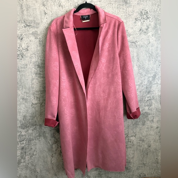 Tahari Jackets & Blazers - Tahari Pink Trench Coat